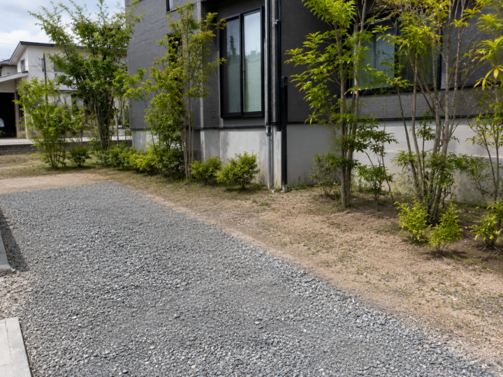 太陽エコブロックスの普通CBで構成したブロック塀の施工事例の施工前写真1