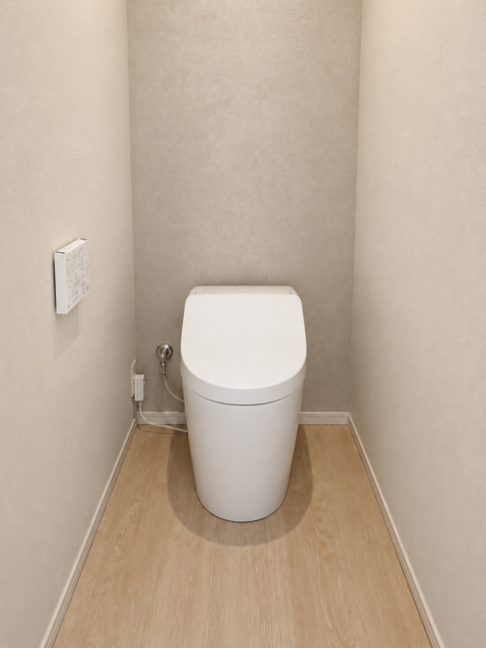 TOTO GGA1（CES9C10）と内装工事を組み合わせたトイレ事例 After